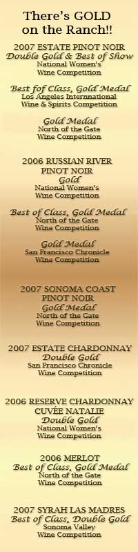 Nicholson Ranch Wins Gold
